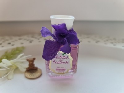 Parfum Miniatur Violettes de Toulouse, Berdoues, ca. 9 ml, Vintage!!!!
