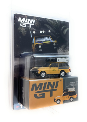 MINI GT Range Rover 1981 Camel Trophy Sumatra C.Swoboda & K.Ment