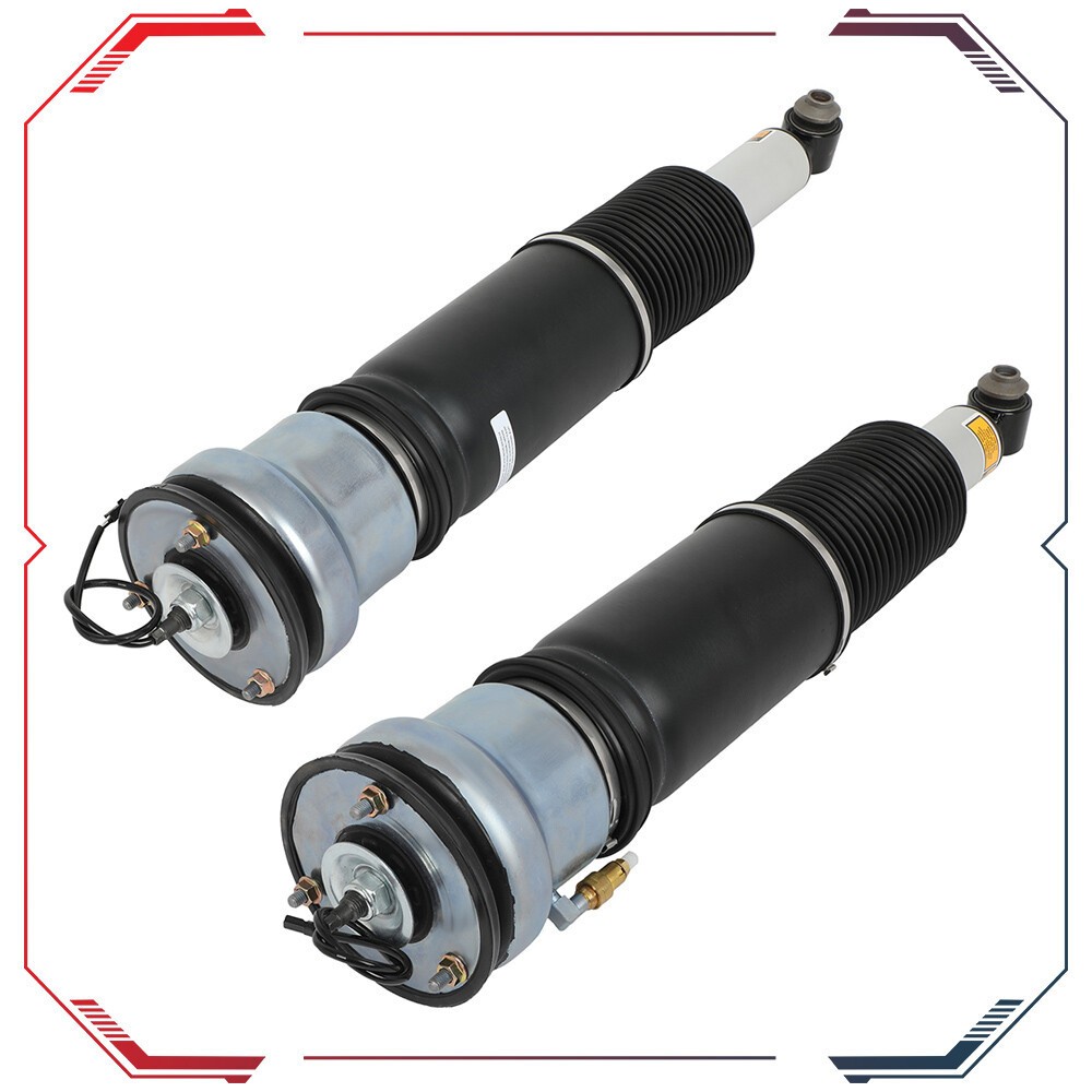 Rear Pair Air Suspension Shocks Struts For 04-16 Rolls Royce Phantom 37106785172