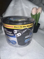 Pocket Hose Silver Bullet 50 ft Turbo Shot Nozzle Multiple Spray Garden Hose