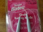 Lot 3 Susan Bates Circular Knitting Needles-Silvalume-29"-5.5, 6, & 8 mm-in pkg — photo 4