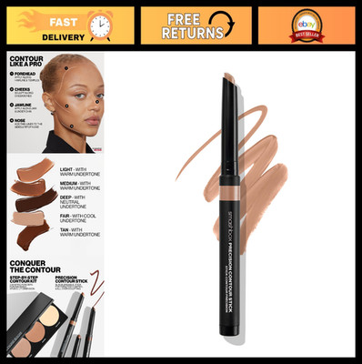 Blendable Contour Stick for Face, Eyes, Nose & Lips | Slim Slanted Tip for Preci