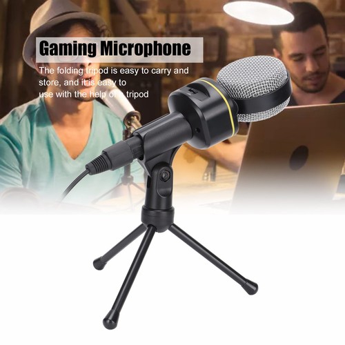 Gaming-Mikrofon Omnidirektional Geräuscharm Kompakt Langlebig ABS Onl DON - Afbeelding 7 van 23