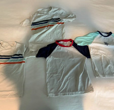 4 AMAZING LIMITED EDITION VINTAGE JANIE AND JACK KID SIZE 5 SWIM SHIRT RASHGUARD