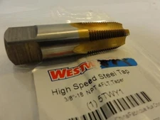 196960 New In Box; Westward 5TWY1 Tap; Taper Pipe; 3/8-18 NPT