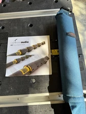 Boom Pole for broadcast market Trew Audio - In Petrol "hook and loop" carrier