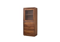 Vitrine Klein Massivholz Mehrzweckschrank Sheesham Palisander Highboard Schrank