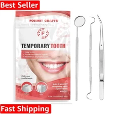 Moldable 40g Tooth Repair Beads + Tools – Natural Solution for Cracked Teeth