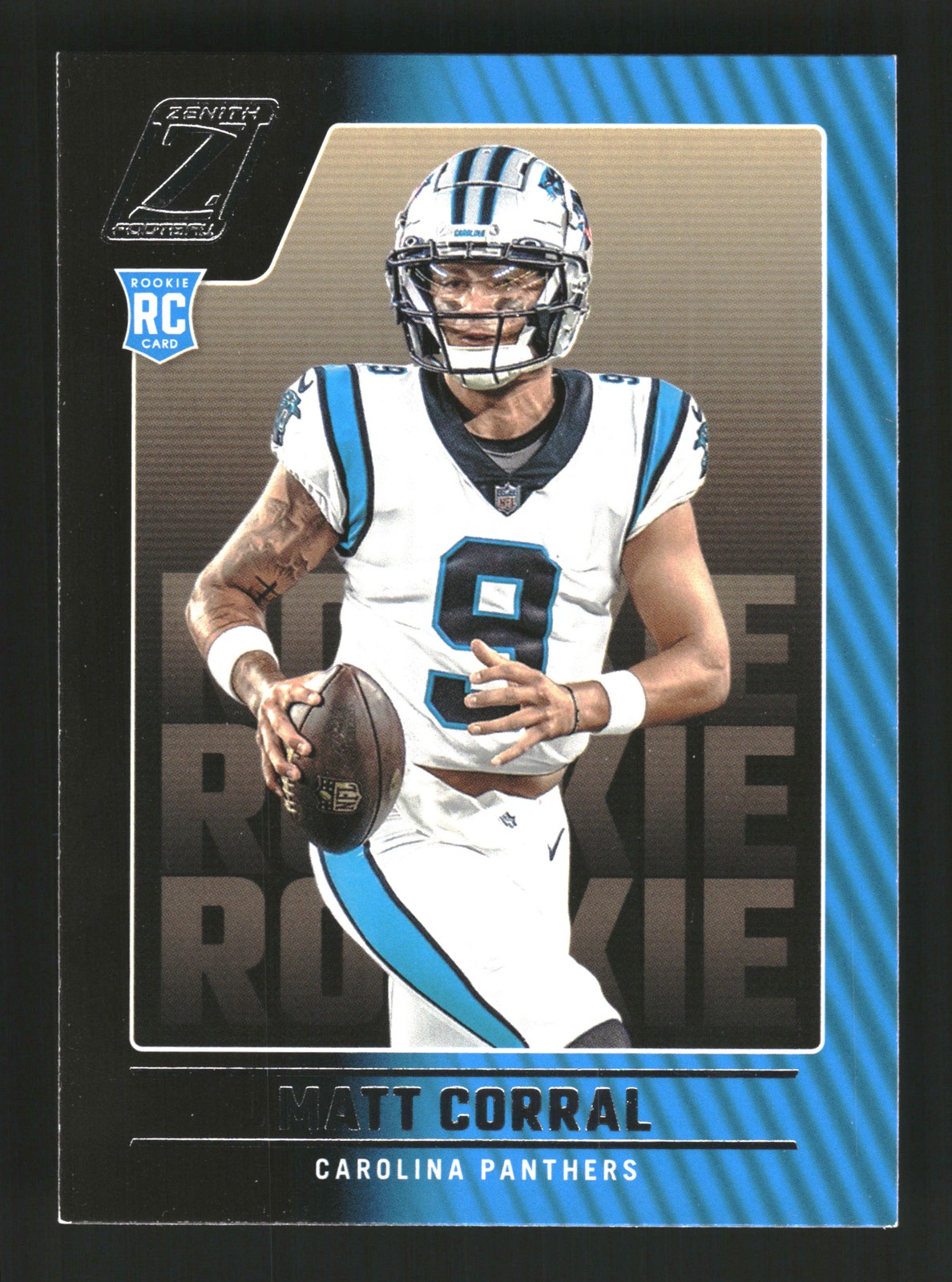 Matt Corral 2022 Zenith #102 Retail Carolina Panthers