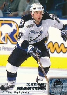 1999-00 Pacific Omega #217 STEVE MARTINS - Rookie Card - Tampa Bay Lightning