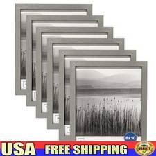 8x10 Gallery Wall Frames Set of 6 Durable Picture Frames Home Office Display New