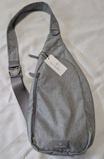 Vera Bradley Lighten Up Essential Sling Backpack, Medium Heather Gray