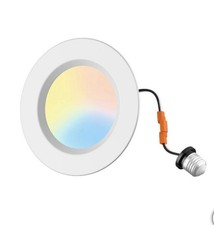 Philips, 4 Pack - 5/6" 5CCT Retrofit Recessed Downlight LED Dimmable 850 Lmn