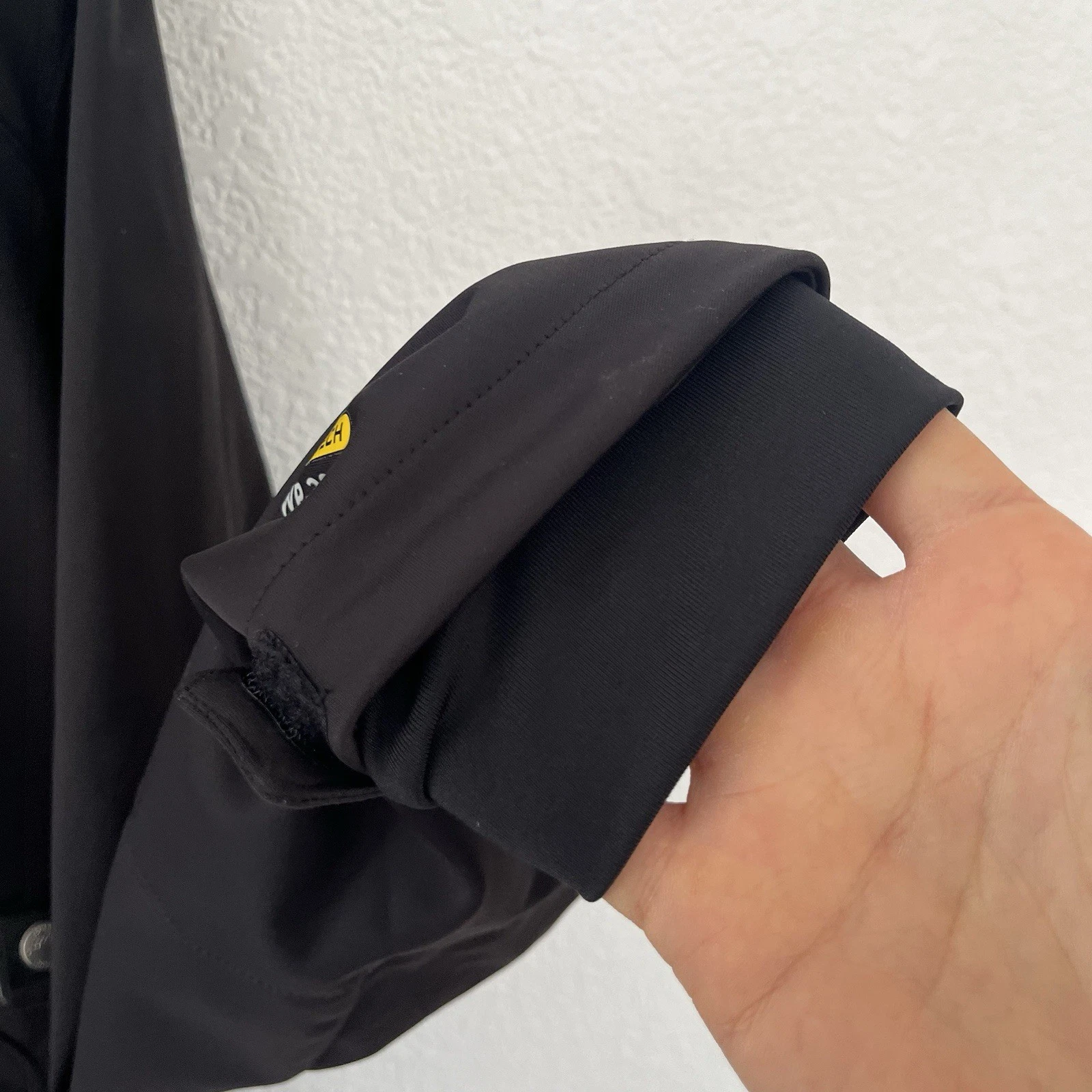 Arrak Outdoor AKKA Mens XL Softshell Jacket WP-3000 Black Sweden - product detail image 9