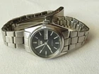Vintage Seiko 5 4206-0332 Automatic Day/Date Black Face Women's Watch ~ Running