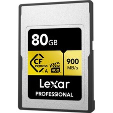 Lexar LCAGOLD080G-RNENG 80gb Cfexpress Type A Card lcagold080grneng 