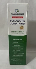 Sealed New PHARMBANNER Folliculitis Conditioner Extra Strength 11.84oz Exp 12/07