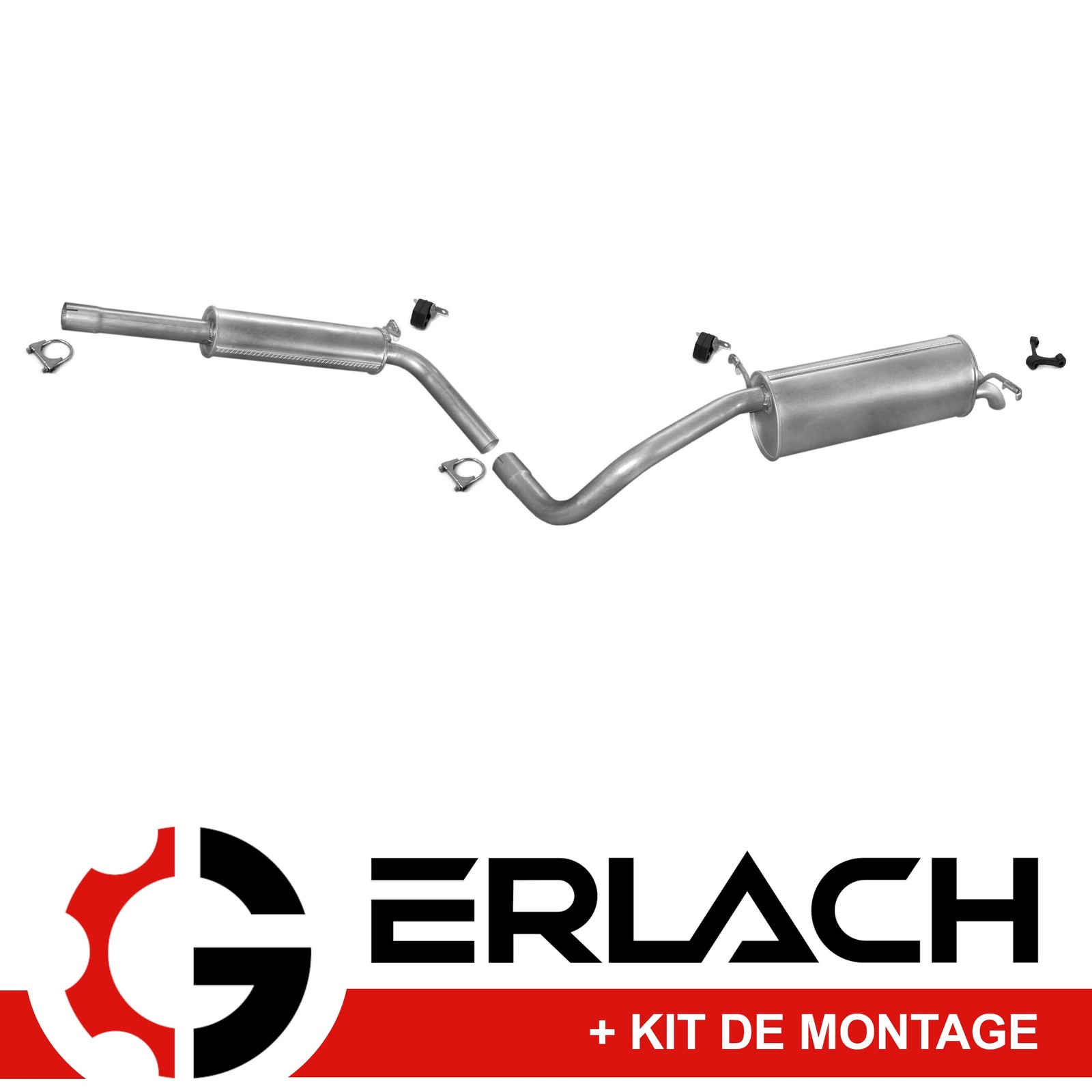 Échappement silencieux Polo 1.9 TDi pour contrôle technique