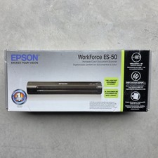 Epson ES-50 WorkForce Portable Document Scanner - Black