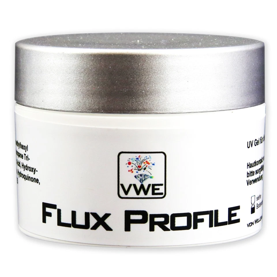 VON WELLEAN EIGENART Gel UV - Gel Monofase / Gel Costruzione Profili di Flusso, 30 g (GFPF30)
