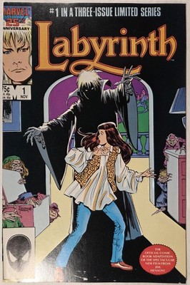 LABYRINTH #1, #2, #3 [Official Comics Adaptation; Complete set; Marvel]