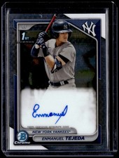 2024 Bowman #CPA-ETE Enmanuel Tejeda Chrome Prospect Autographs
