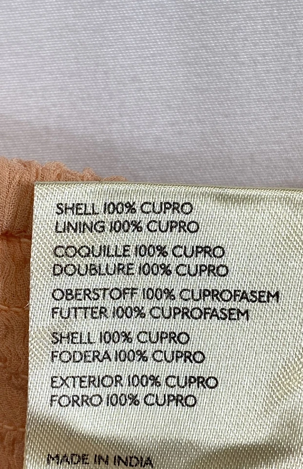 Blusa Cami Para Mujer Free People Gasa Melocotón Borde de Encaje Botón Frontal Grande Nueva con Etiquetas Foto 4 de 4