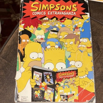 Simpsons Comics Extravaganza Trade Paperback 1993 Bongo Homer Bart Lisa