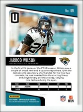 2019 Panini Unparalleled #69 Jarrod Wilson