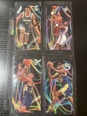 1994-95 Fleer NBA Jam Session Flashing Star Complete Set (8) Hardaway Miller