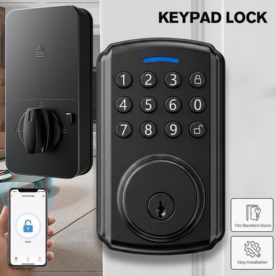 Cerradura Para Puerta De Entrada Sin Llave Inteligente Con Aplicación Bluetooth