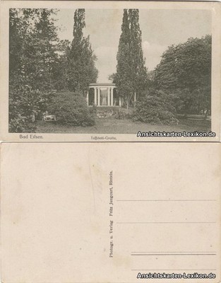 Ansichtskarte Bad Eilsen Tuffstein-Grotte 1928