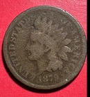 1879 US Indian Head Cent! Lower Mintage! Good Details! Old US Coin!