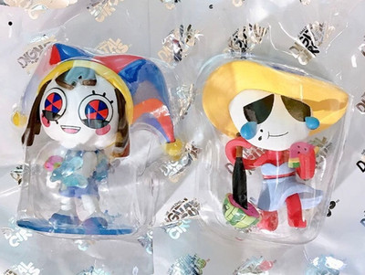 The Amazing Digital Circus Pomni Gangle Mini Figur Beach Serie 2er Set NEU