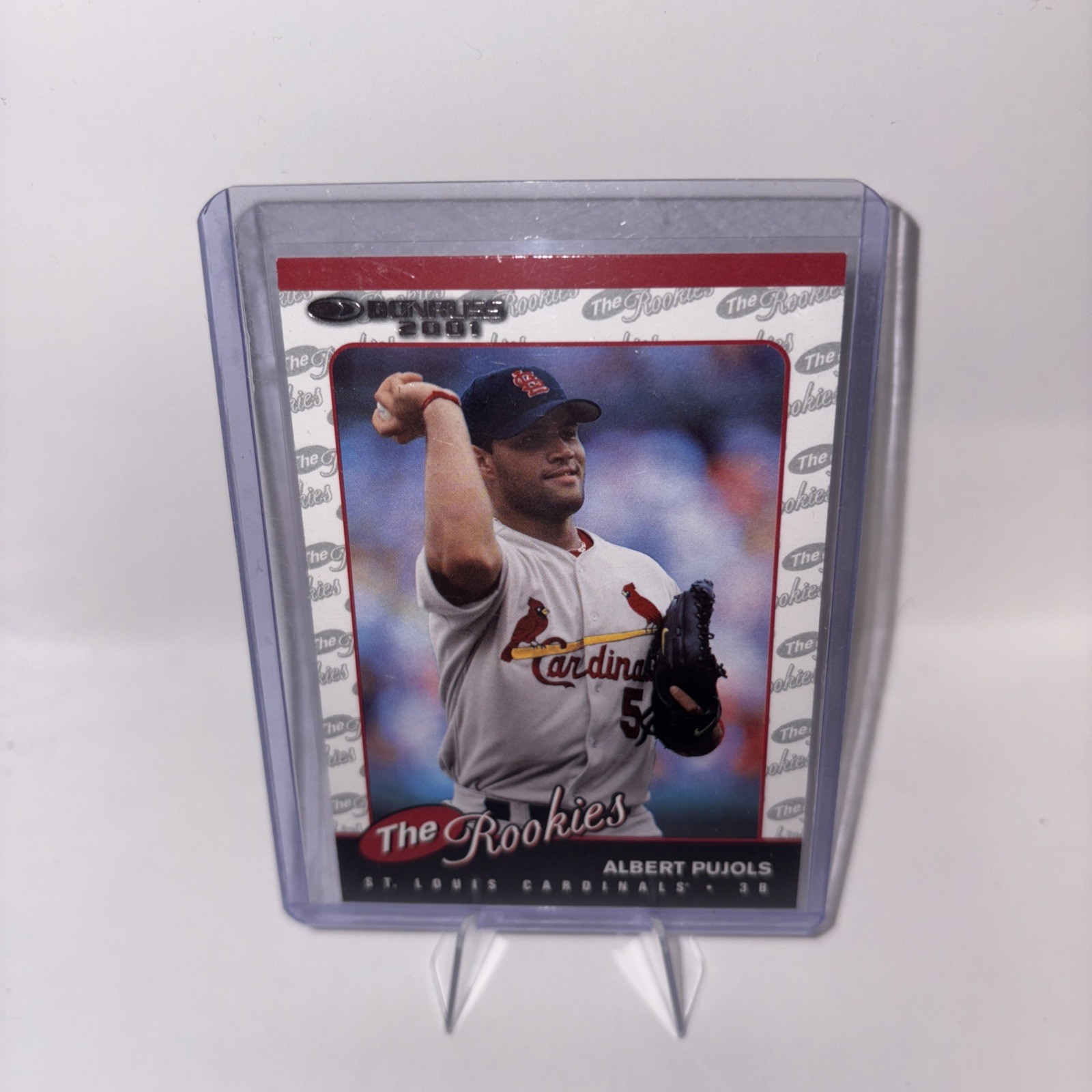 2001 Donruss The Rookies - Albert Pujols #R97 (RC)