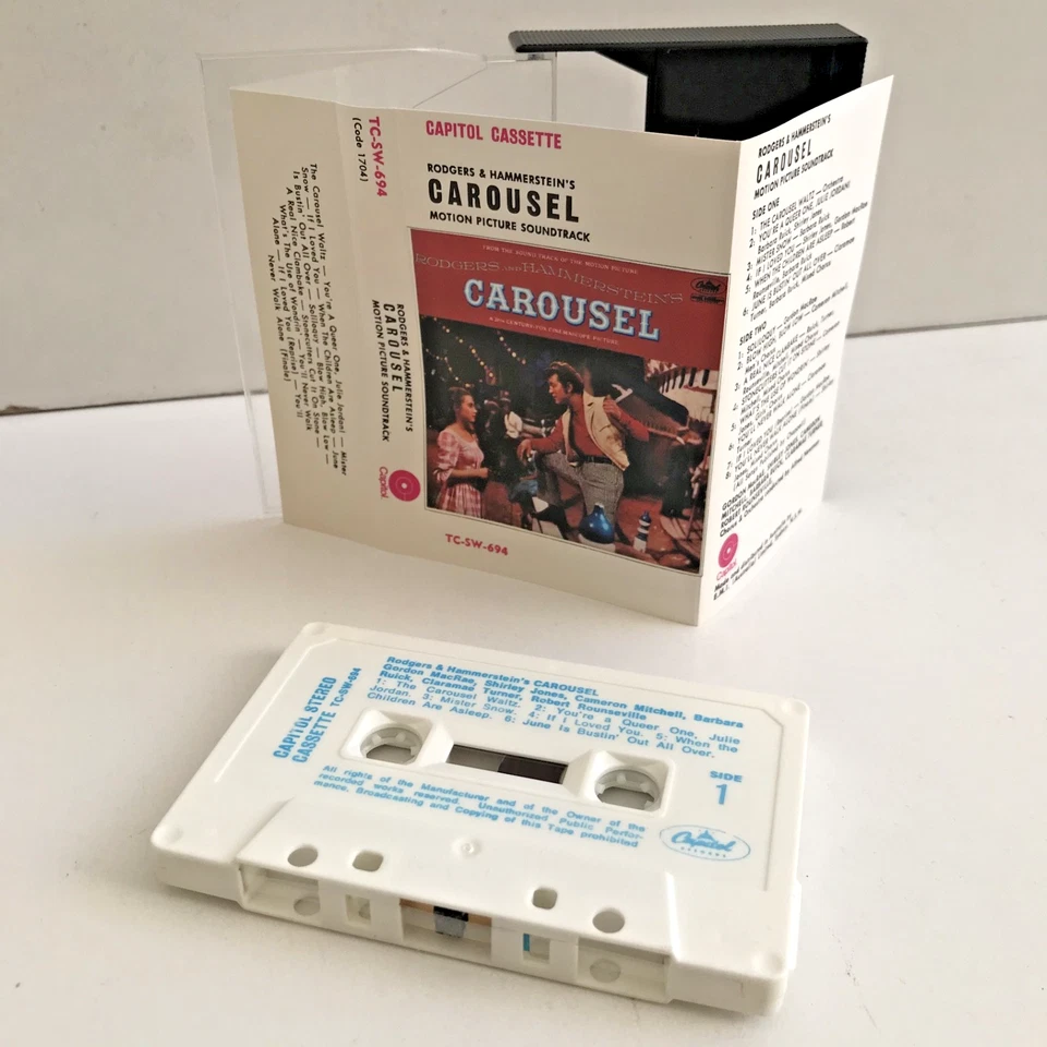 Carousel Motion Picture Soundtrack 1994 Cassette Tape - Image 4 of 4