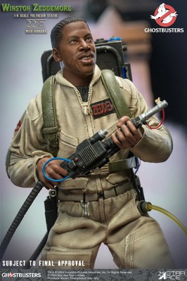 Star Ace Toys Winston Zeddemore Ghostbusters 1/8 Scale Statue | eBay