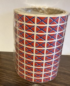 Vintage Roll Of  5000 Dukes of Hazard Flag Decals