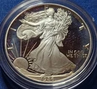 A 1986 S Proof $1 American Silver Eagle In OGP COA