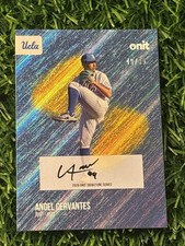 Angel Cervantes 2026 Onit UCLA Blue Shimmer Auto /99 UCLA Bruins Baseball