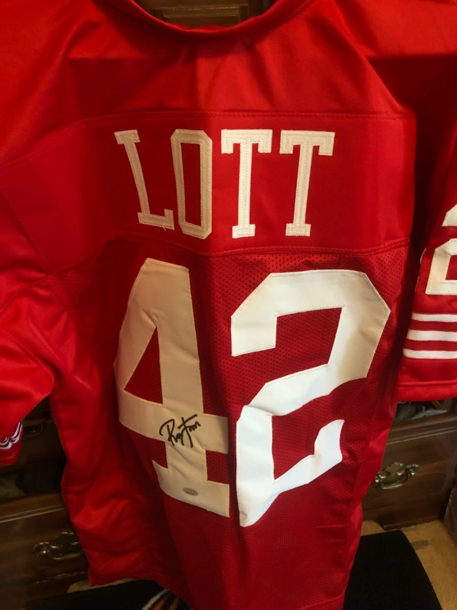 Ronnie Lott San Francisco 49ers NFL Original Autographed Items for