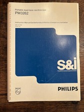 Original Philips PM3262 Oszilloskop Handbuch – Inkl. aller Schaltpläne!
