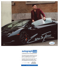 Lewis Tan 'Wu Assassins’ Signed 8x10 Photo 'Lu Xin Lee' ACOA