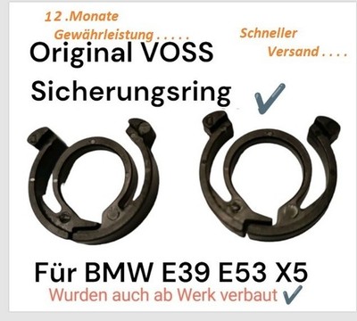 BMW E39  E53  Luftfeder Niveau Sicherungsring Klammer 2 Original Spangen/VossNeu
