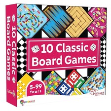Giochi e puzzle popcorn 10 in 1 giochi da tavolo classici per bambini...