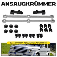 Drallklappengestänge Ansaugbrücke Ansaugkrümmer für Mercedes-Benz 6420903237