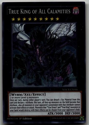 True King of All Calamities Super Rare Maximum Crisis MACR-EN046 LP