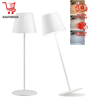 LED Tischlampe Kabellos Akku USB-C Aufladbar Touch Dimmbar Warmlicht 2 StüCk