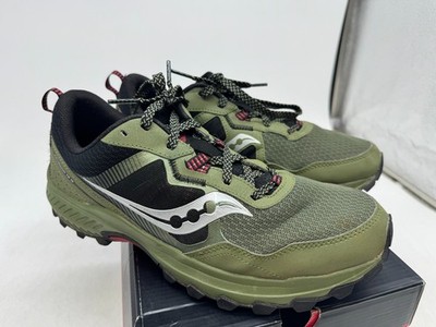 Saucony Excursion Tr16 Running Shoes Men's Glade/Black Athletic - 10.5 WIDE