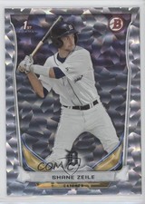 2014 Bowman Draft Silver Ice Shane Zeile #DP132 3p5